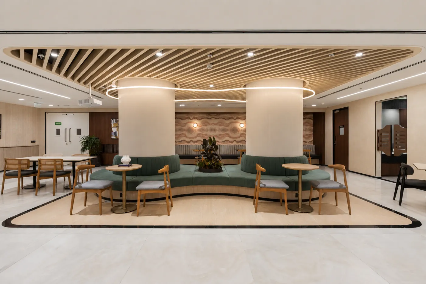 Table Space Worldmark 4 — The cafeteria