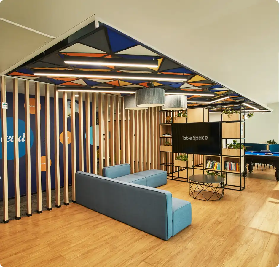 An enterprise-grade managed office in India by Table Space