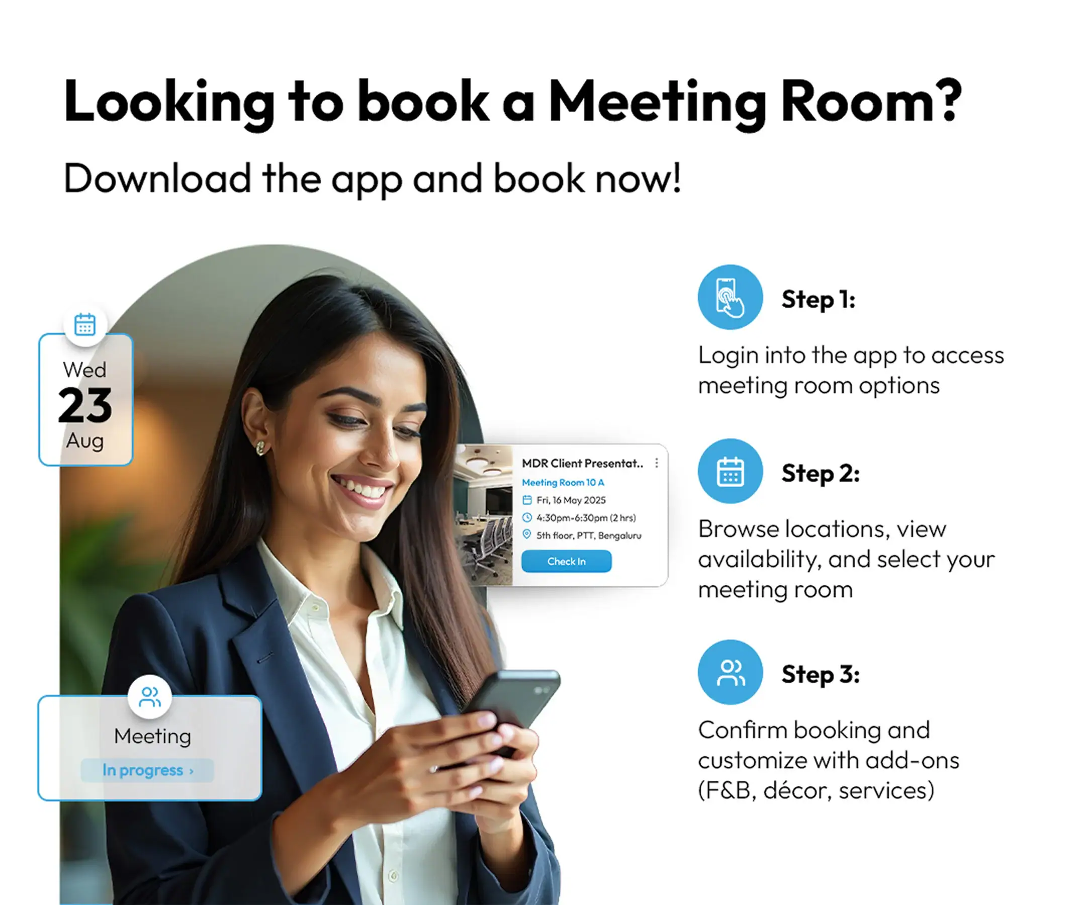 An enterprise floor in a Table Space custom-built managed office