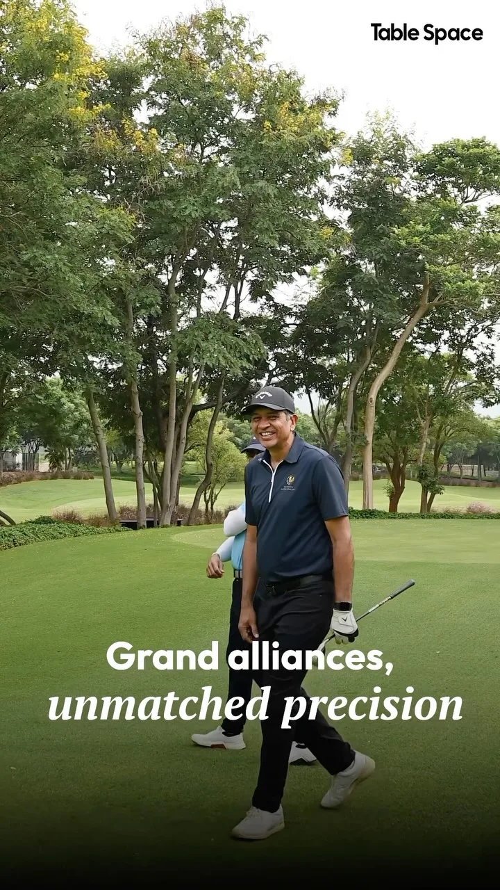 Great rounds of golf share some core elements with great leadership: patience, s