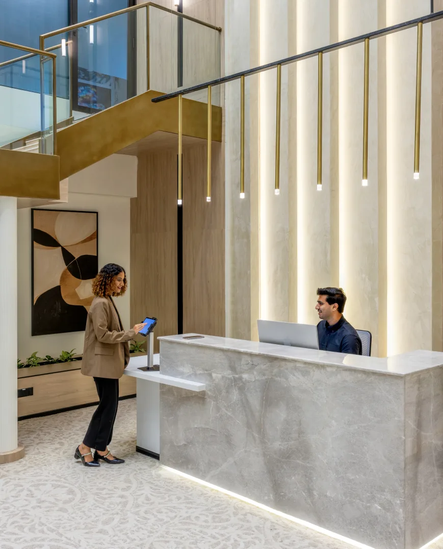 A Table Space workspace interior