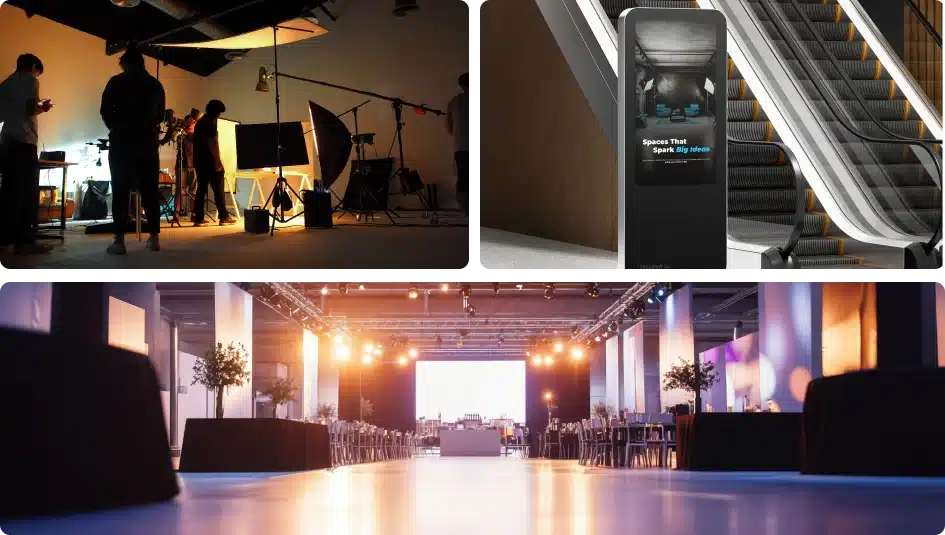 Stylish open office with ergonomic furniture in India